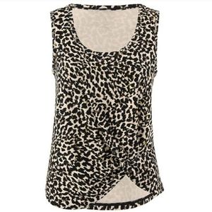 Cabi Knotty Leopard Tank 🐆